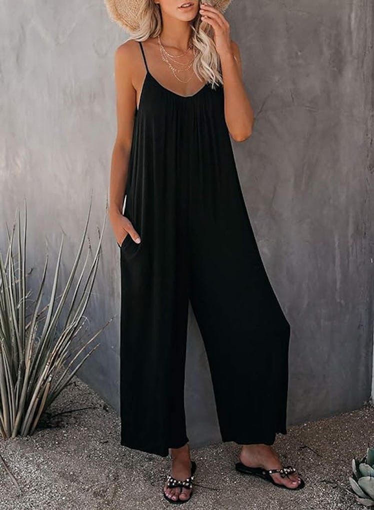 Happy Sailed Stretchy Jumpsuit With Pockets