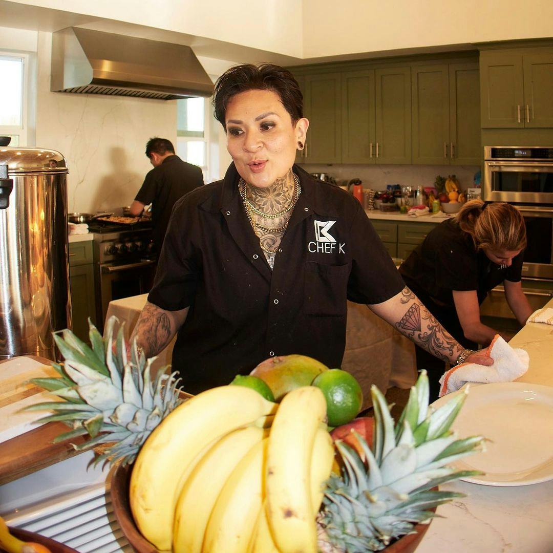 Bustle speaks with Chef K, private chef to the Kardashians.