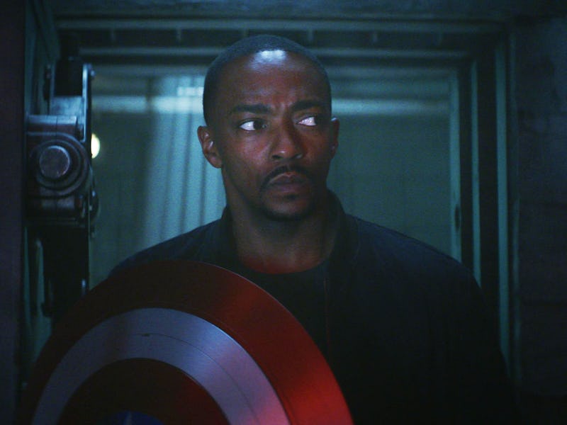 Anthony Mackie as Sam Wilson/Captain America in Captain America: Brave New World