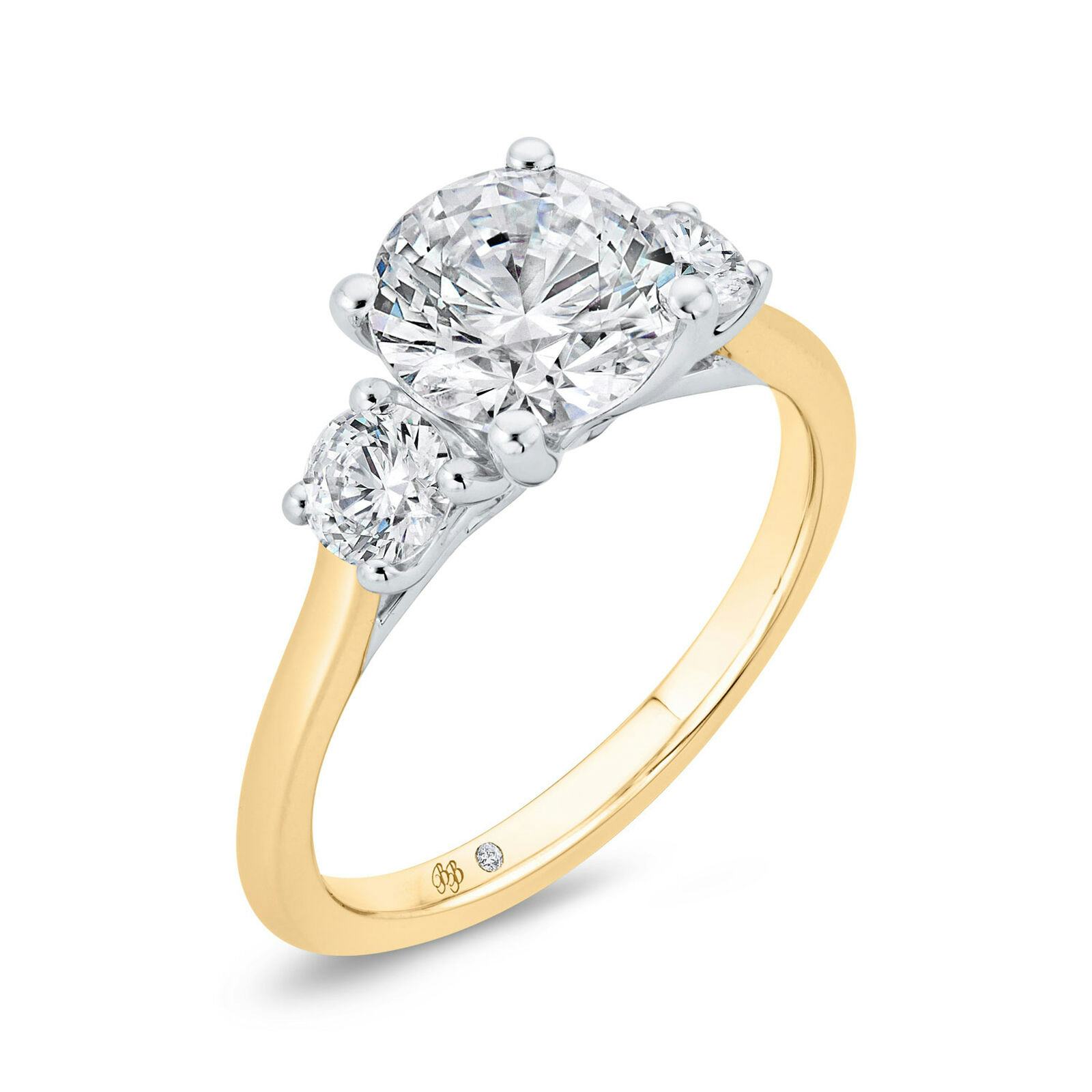 Bella Ponte Engagement Ring Setting 14K