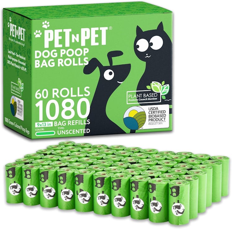 Pet N Pet Environmentally Friendly Pet Waste Bags (1080-Pieces)