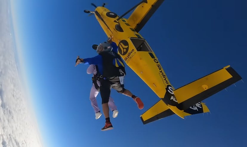 Week 2 Bachelorette recap: Jenn went skydiving with Marcus on a one-on-one date.