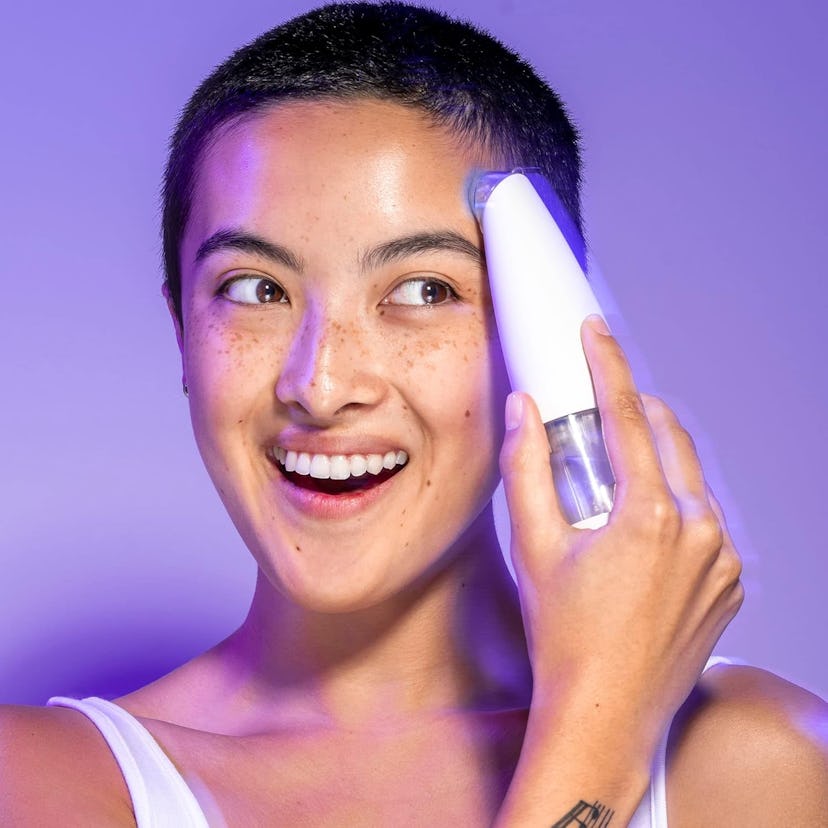 GLOfacial Hydro-Infusion Deep Pore Cleansing + Blue LED Clarifying Tool