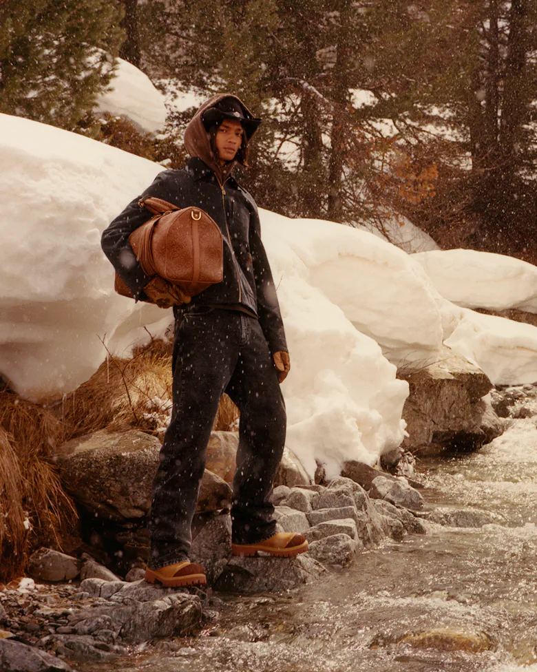 Louis Vuitton Men's workwear fall/winter 2025 timberland collaboration