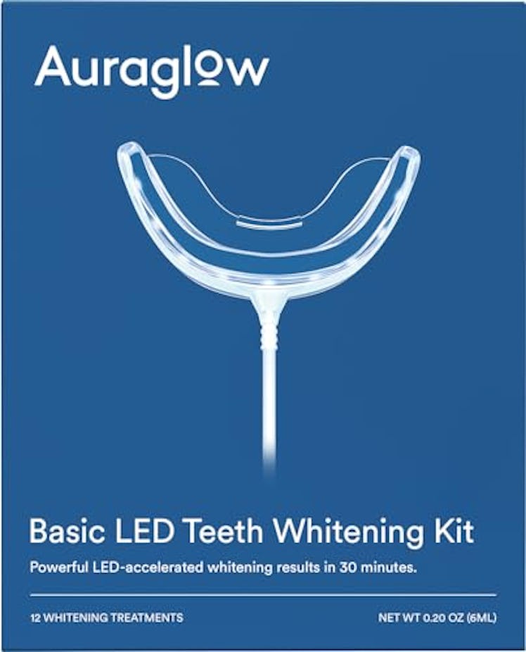 Auraglow Wired LED Teeth Whitening Kit