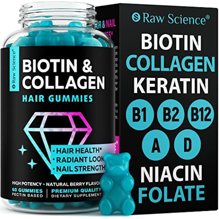 S RAW SCIENCE Biotin Collagen Gummies (60-Pack)