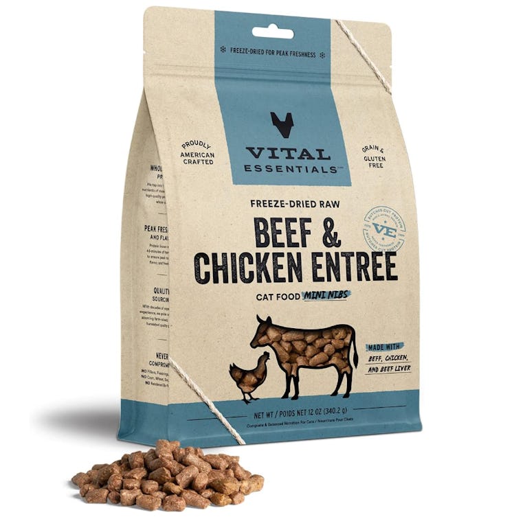 Vital Essentials Freeze Dried Raw Cat Food