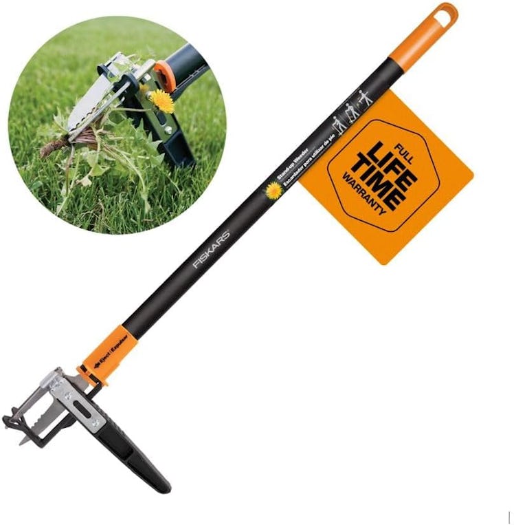 Fiskars 3-Claw Stand Up Weed Puller Tool