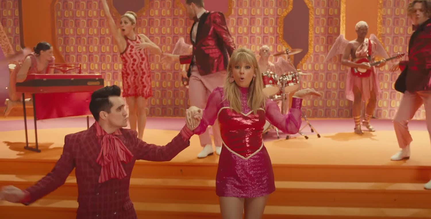 Taylor Swift’s heart dress in the “ME!” music video