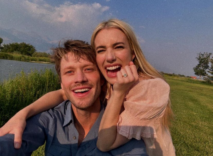 Emma Roberts and her boyfriend, Cody John, got engaged.