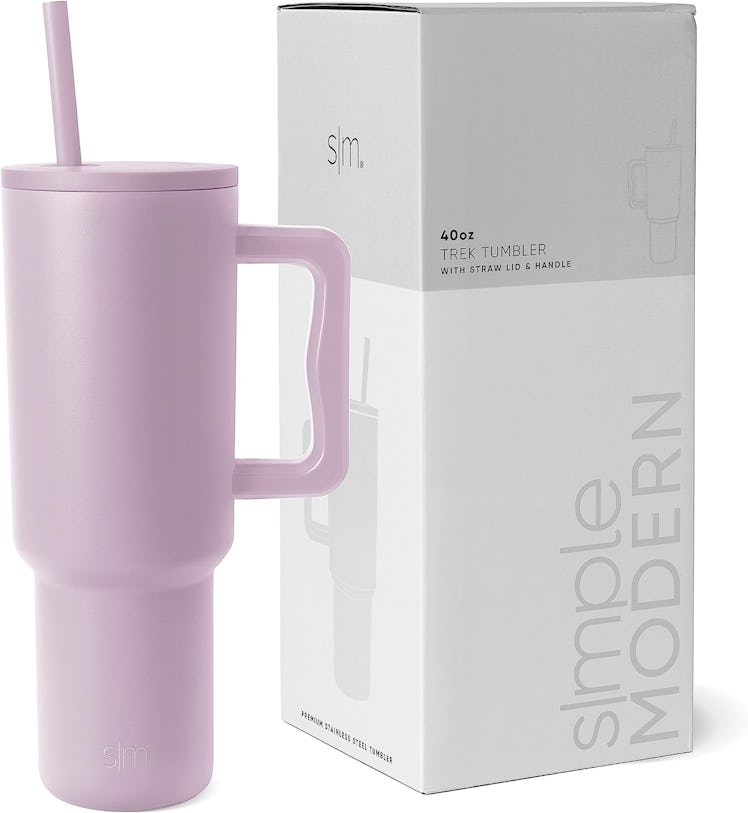 Simple Modern 40-Ounce Tumbler With Handle & Straw Lid