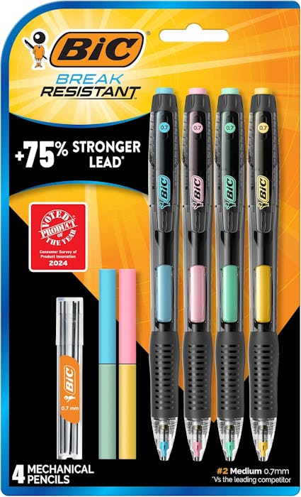 BIC Break-Resistant Mechanical Pencils (4 Count)
