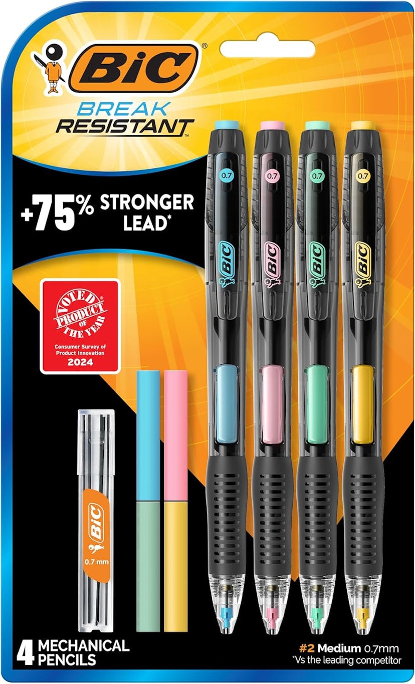 BIC Break-Resistant Mechanical Pencils (4 Count)