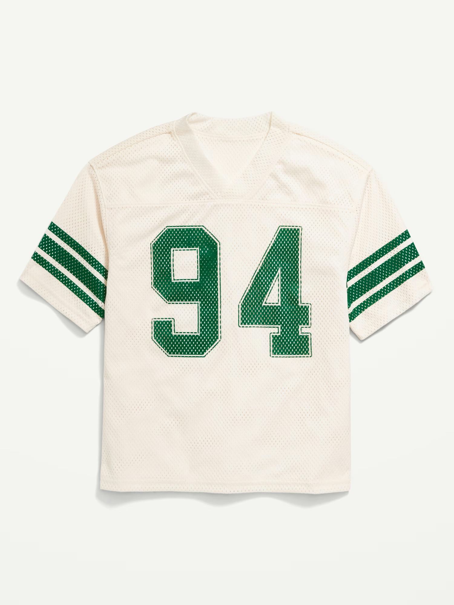 Short-Sleeve Football Jersey for Boys