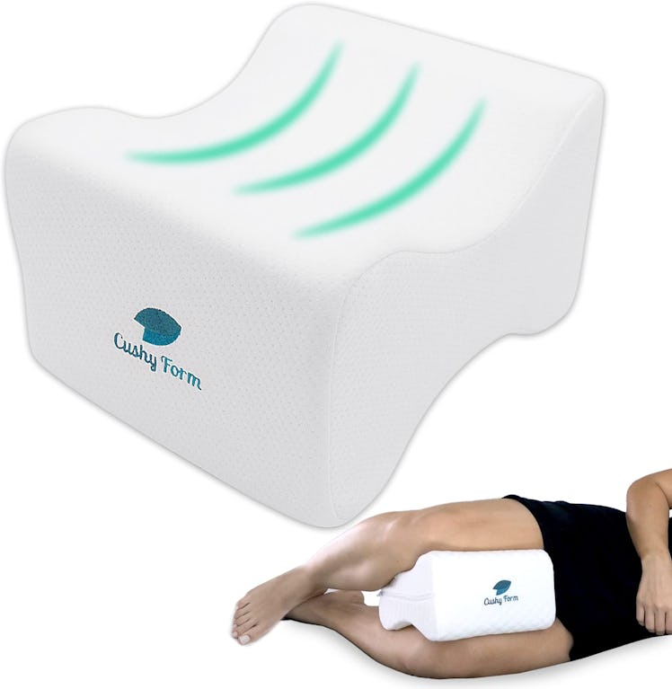 Cushy Form Knee Pillow Side Sleeper