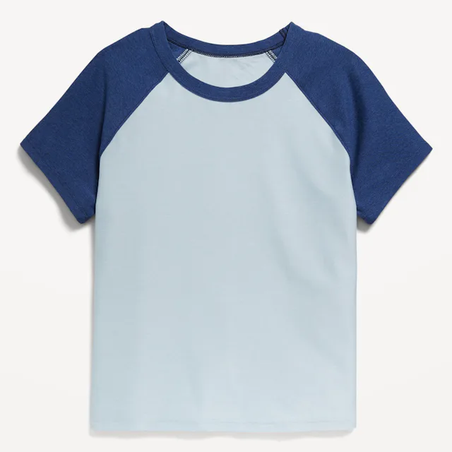 Cloud 94 Soft Raglan-Sleeve T-Shirt for Girls