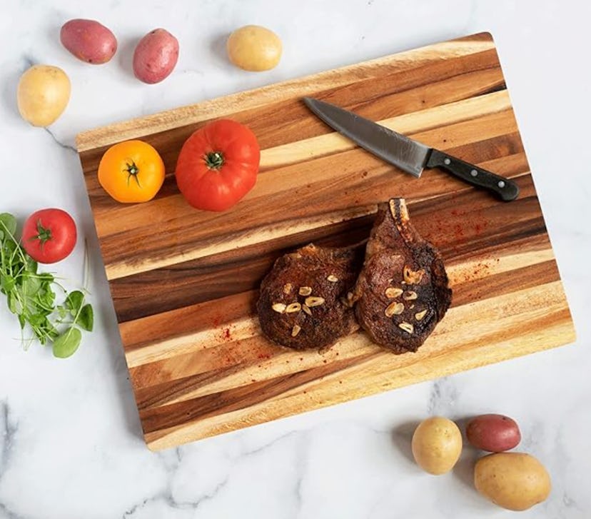 Thirteen Chefs Villa Acacia Large Wood Cutting Board