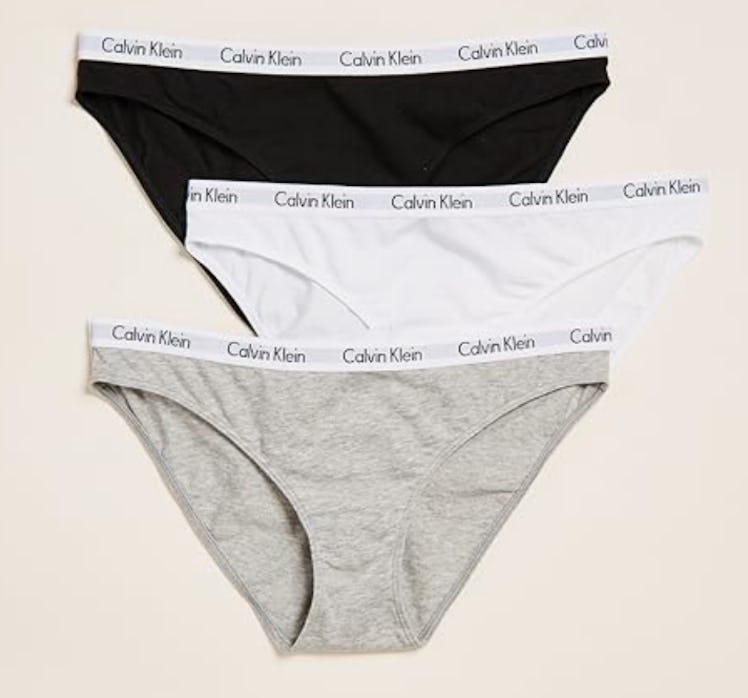 Calvin Klein Carousel Logo Cotton Panties (3-Pack)