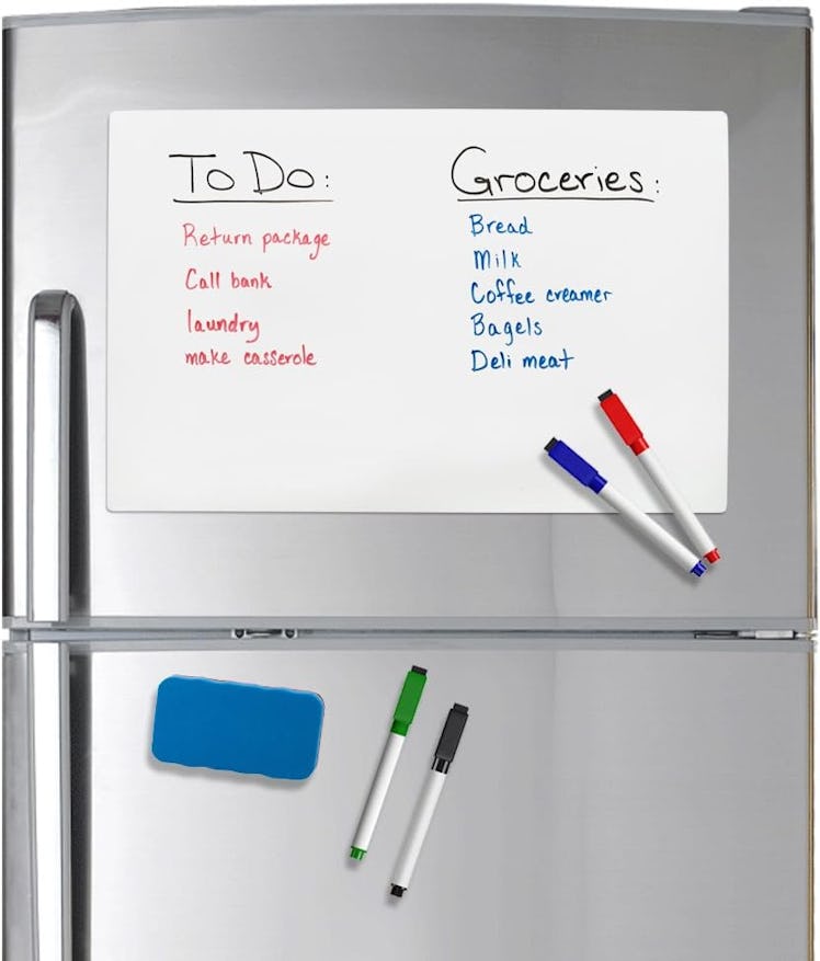 Refridge Reminder Magnetic Dry-Erase Whiteboard