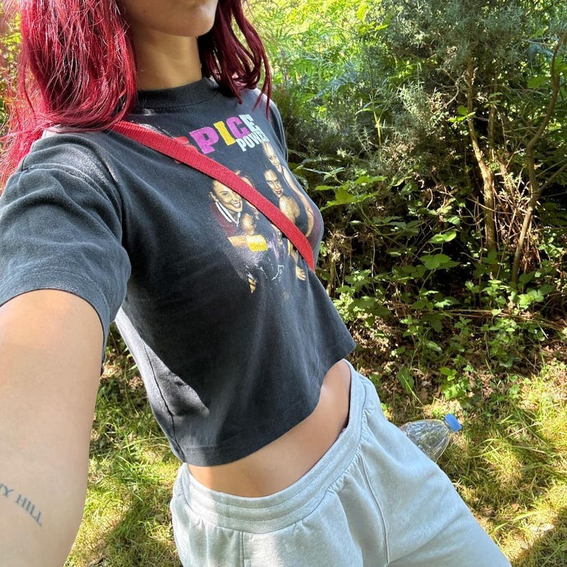 Dua Lipa’s vintage Spice Girls tee.