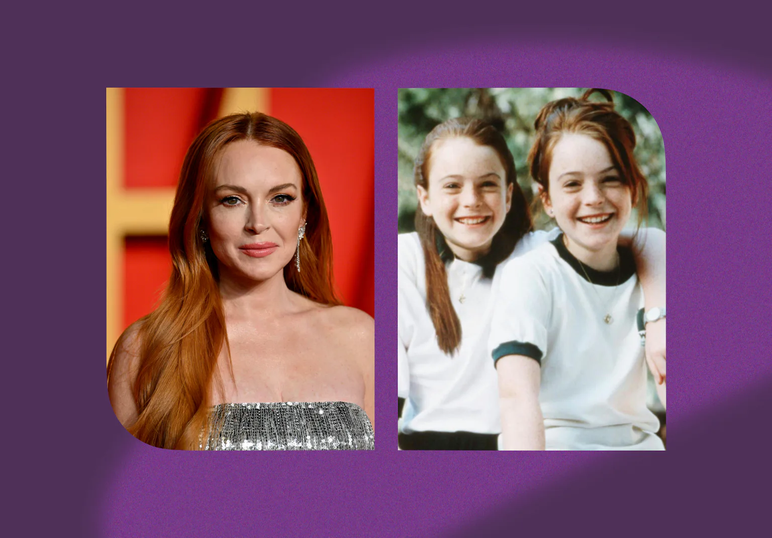 Lindsay Lohan Reunited With Real 'The Parent Trap' Twin Hallie Parker