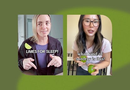 The TikTok-Viral Lime Sleep Hack, Explained