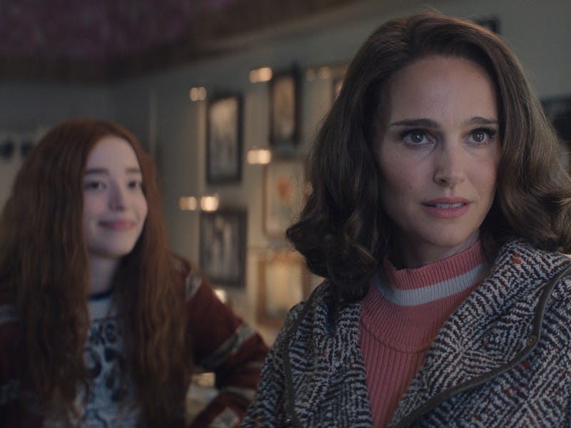 Mikey Madison and Natalie Portman in Lady in the Lake