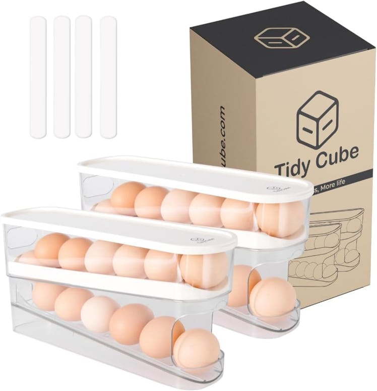 Tidy Cube Rolling Egg Dispenser