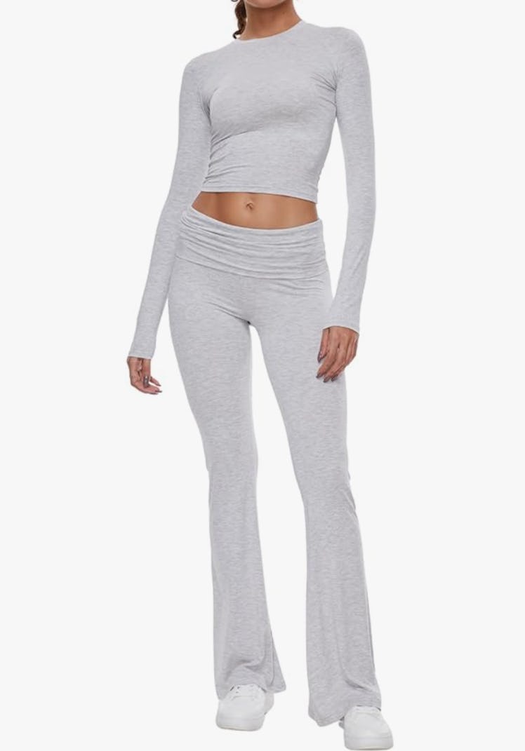 AnotherChill Flare Pants Lounge Set (2-Pieces)