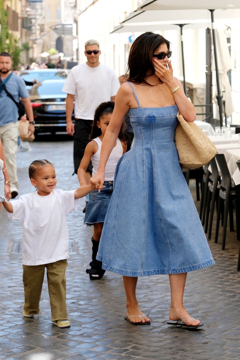 Kylie Jenner in Rome, Italy, July 18, 2024.