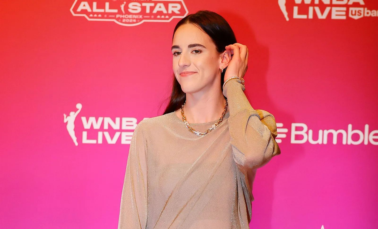 caitlin clark sheer dress Caitlin Clark Draws Attention With Her Sheer Outfit at Indiana Fever Game