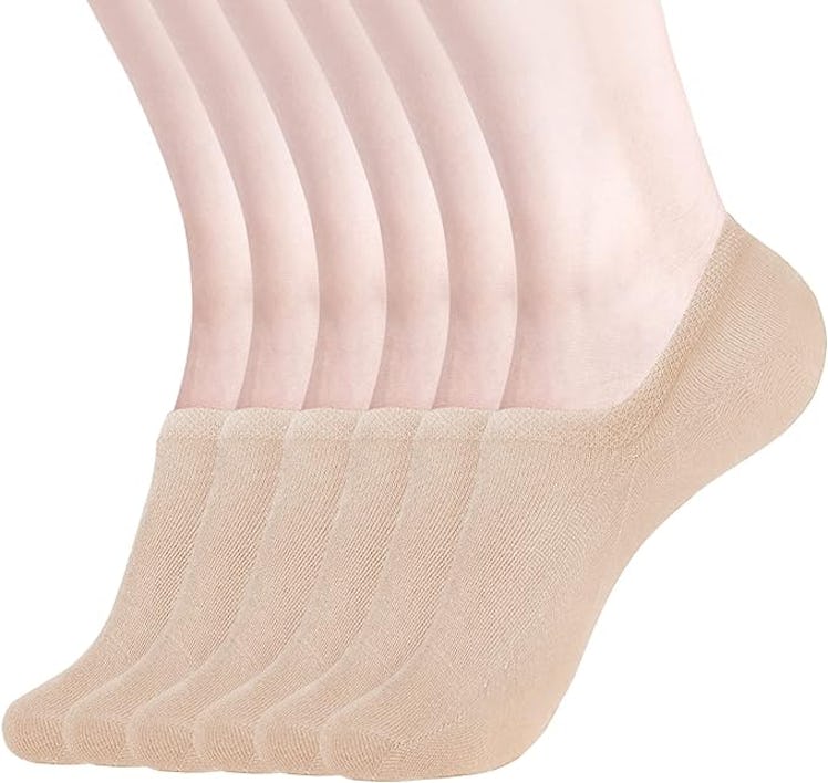 DIBAOLONG No Show Socks (6-Pack)