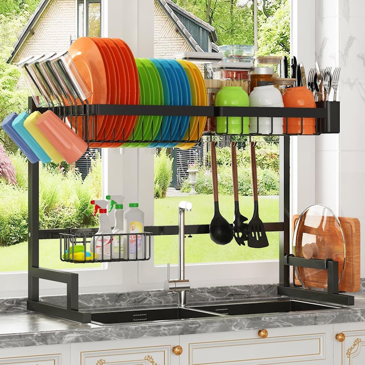 ADBIU Over The Sink Dish Drying Rack