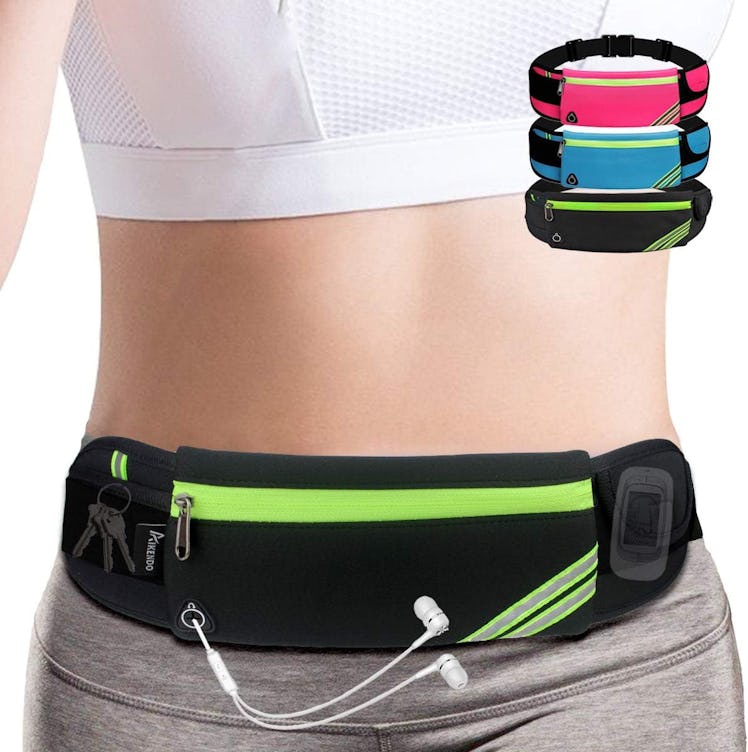 AIKENDO Slim Reflective Running Belt 