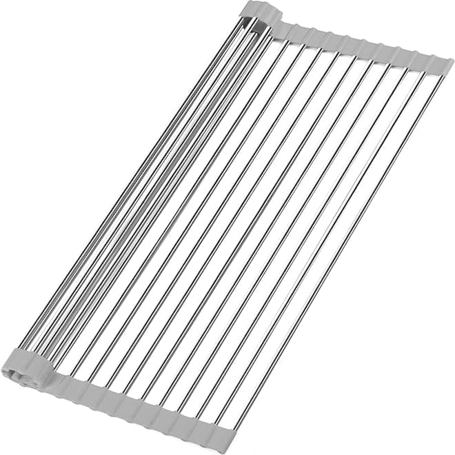 Zulay Roll-Up Dish Drying Rack