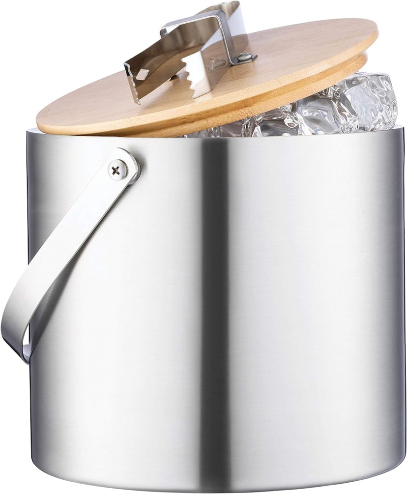 FineDine Stainless Steel Ice Bucket With Lid