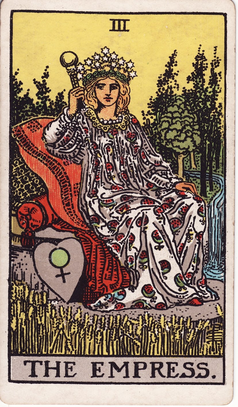 The Empress tarot card