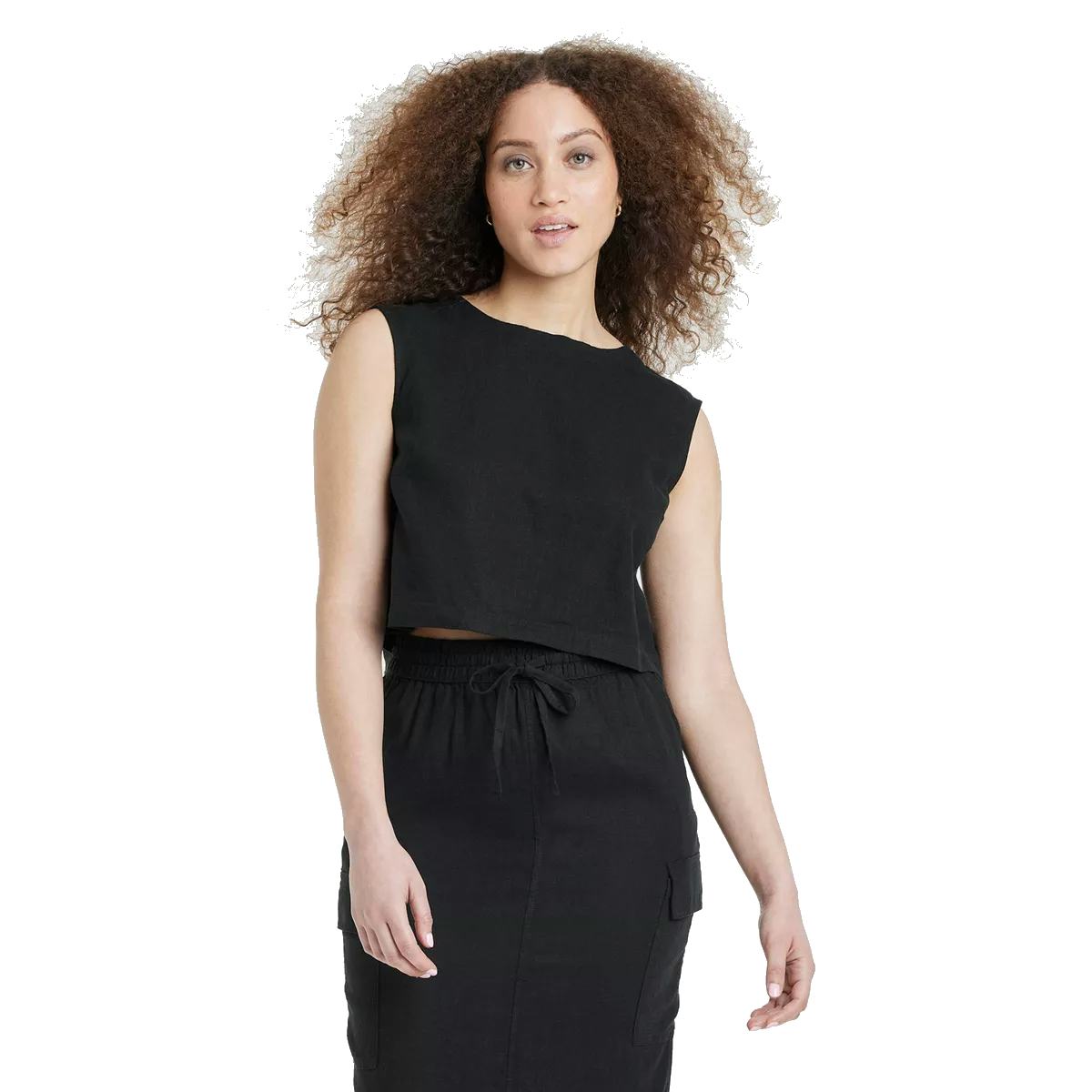 Women's Linen Tank Top