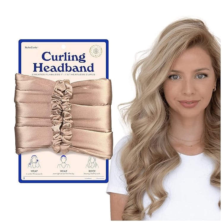 RobeCurls The Original Curling Headband Curler Set