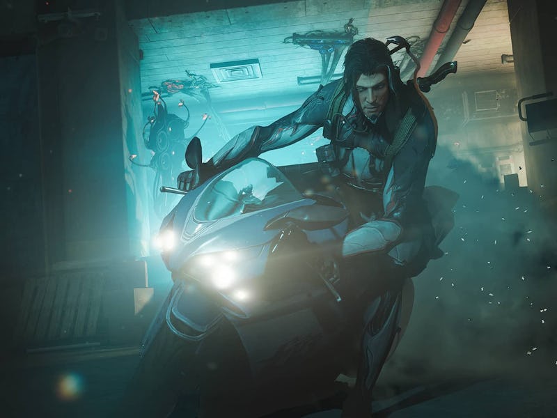 screenshot from Warframe 1999 trailer
