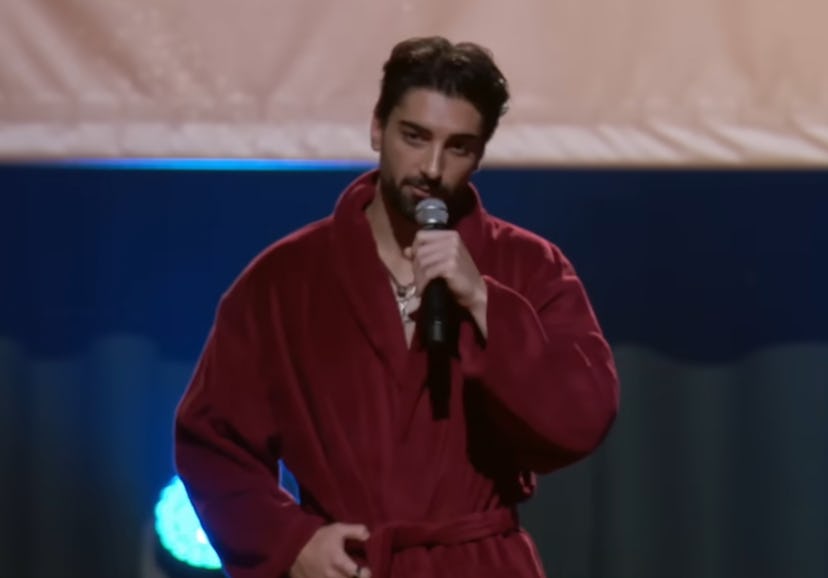 Sam N. on The Bachelorette Week 3. Screenshot via Bachelor Nation YouTube