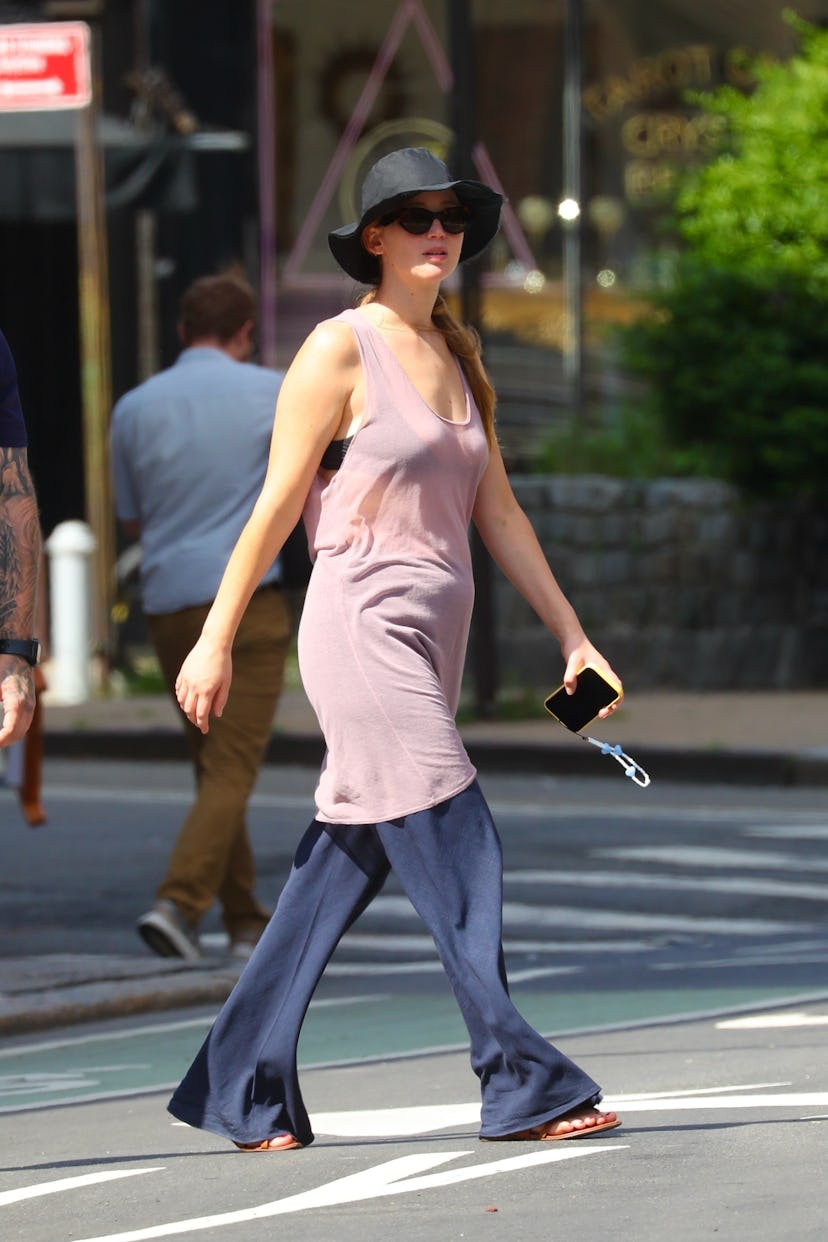 Jennifer Lawrence in New York City, July 19, 2024.