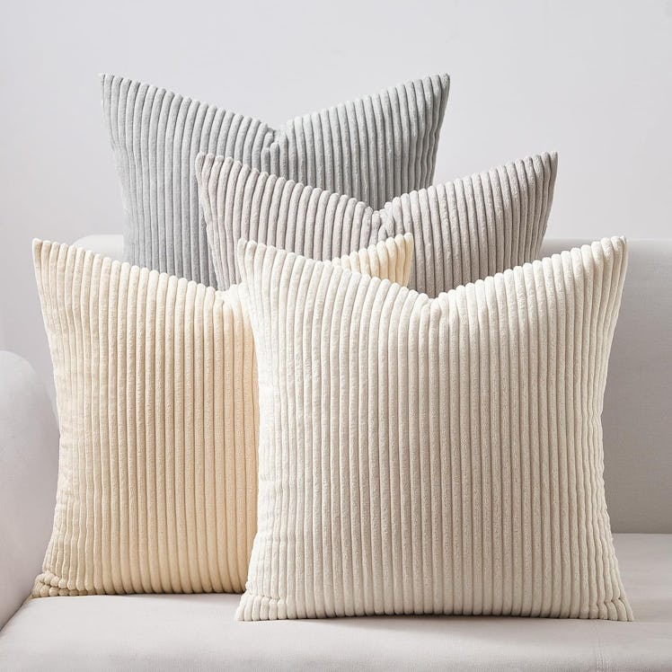 Topfinel Throw Pillow Covers (4-Pack)