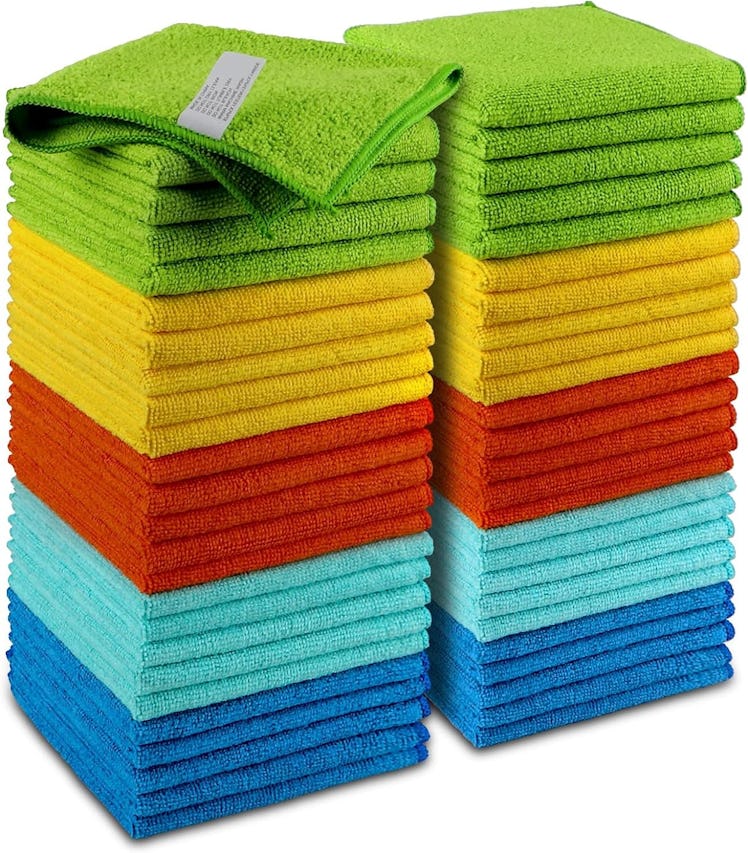 AIDEA Microfiber Cleaning Cloths (50-Pack)