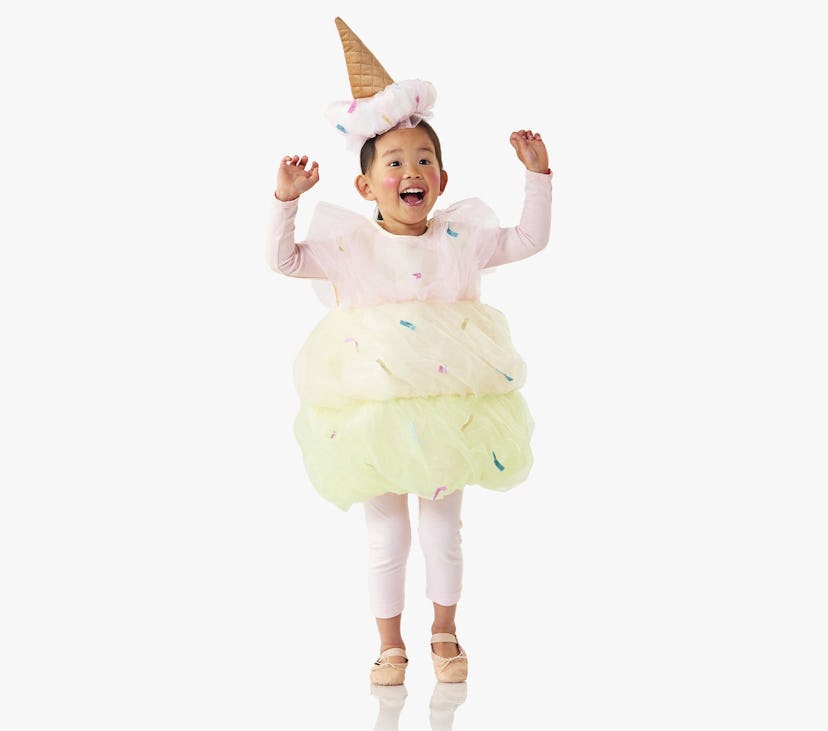 Light-Up Triple Scoop Sundae ice cream Costume for kids