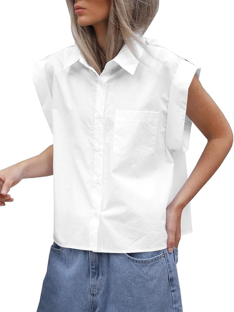 Tankaneo Button-Down Tee