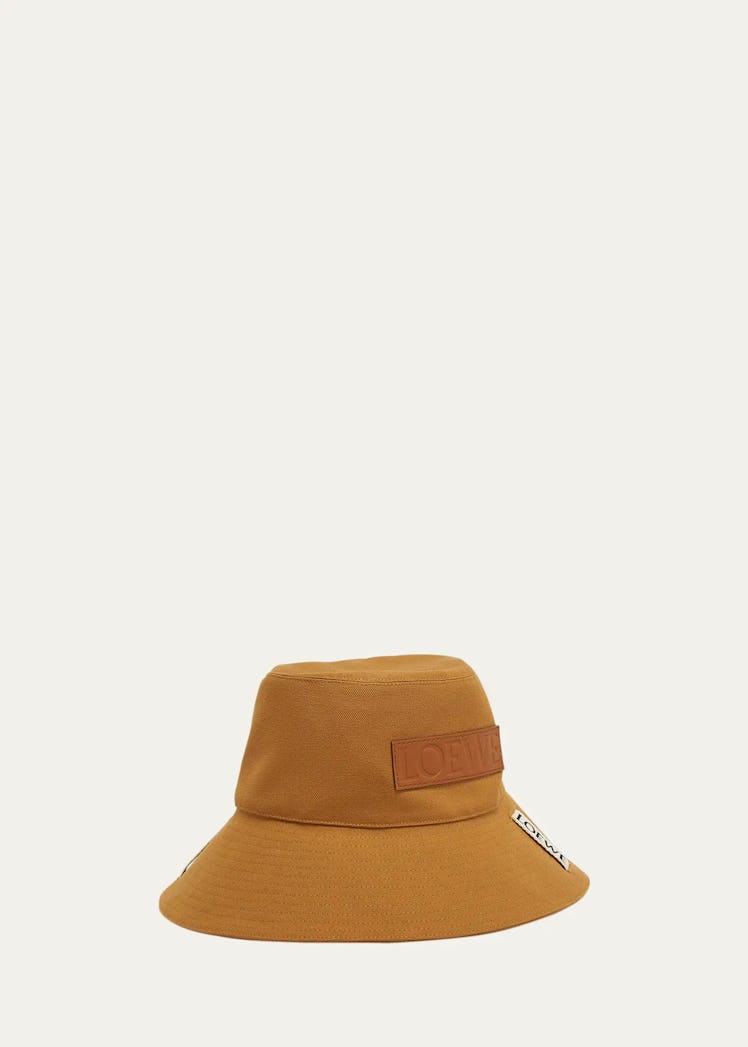 Fisherman Orange Bucket Hat