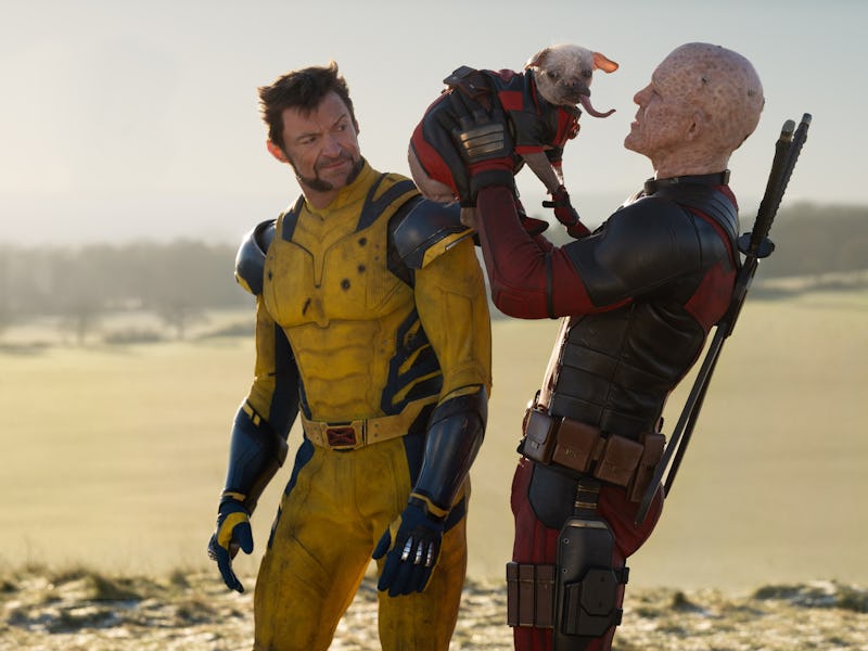 Hugh Jackman and Ryan Reynolds in Deadpool & Wolverine