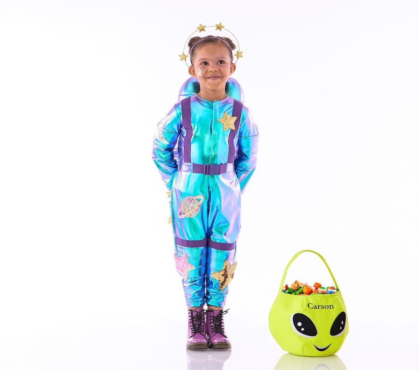 Light-Up Cosmic Sparkle Astronaut Costume for girls