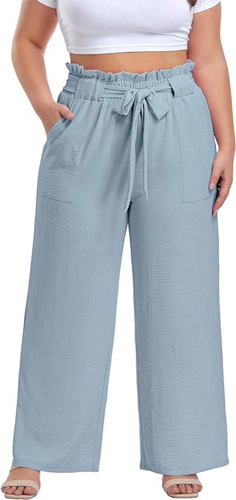 OLRIK Tie Waist Trousers